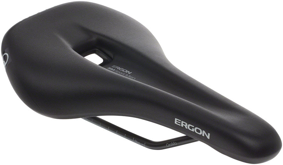 Ergon SM Sport Saddle - Chromoly Black Mens Medium/Large-Goodwynn&#39;sGoodwynn&#39;s