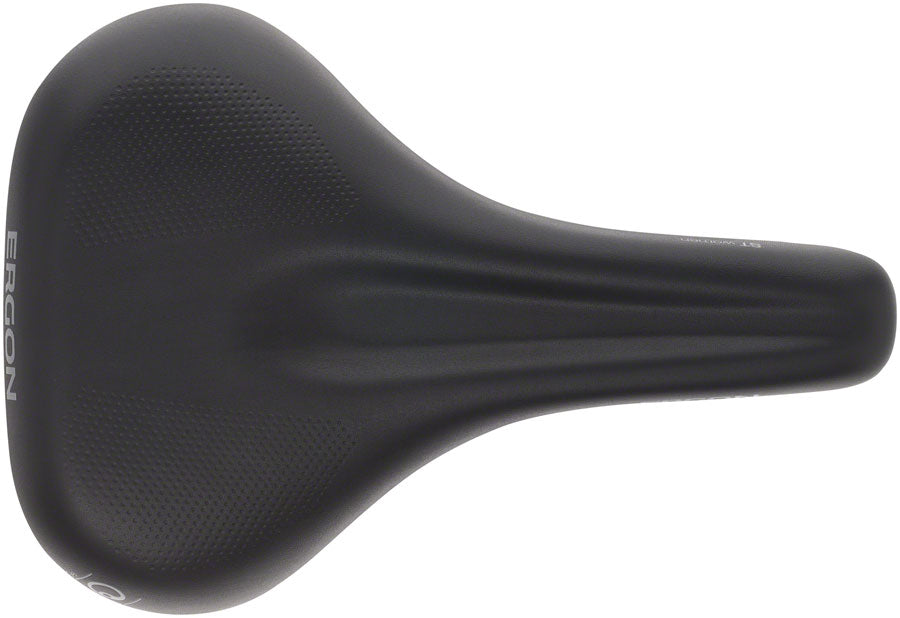 Ergon ST Gel Saddle - Chromoly Black Womens Small/Medium