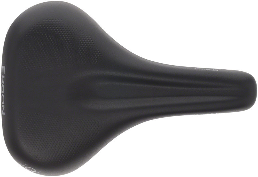 Ergon ST Gel Saddle - Chromoly Black Womens Medium/Large