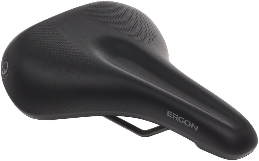 Ergon ST Gel Saddle - Chromoly Black Womens Medium/Large