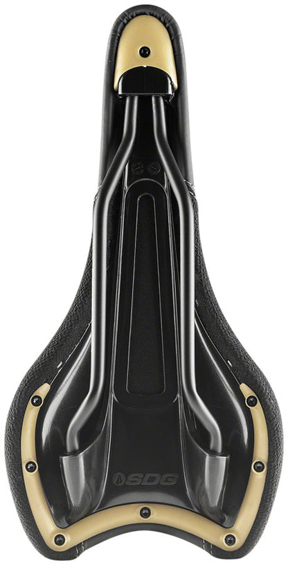 SDG Radar Saddle - Titanium Alloy Black/Tan