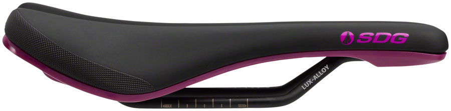 SDG Bel-Air V3 Saddle Lux-Alloy Rails Purple-Goodwynn&#39;sGoodwynn&#39;s