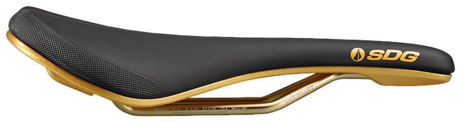 SDG Bel-Air V3 Galaxic Saddle Lux Rails Black/Gold