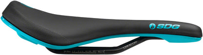 SDG Components Bel-Air V3 MAX Saddle 260 x 140mm Unisex 255g Black/Turquoise