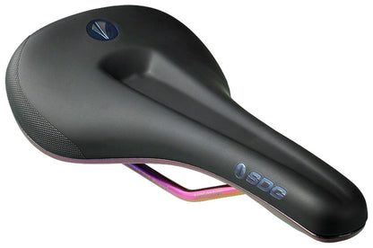 SDG Bel-Air V3 MAX Saddle - PVD Coated Lux-Alloy BLK/Oil-Slick Sonic Welded Sides Limited Edition Fuel