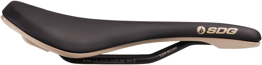 SDG Bel-Air V3 Overland Saddle Lux-Alloy Rails Black/Tan-Goodwynn&#39;sGoodwynn&#39;s