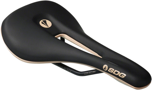 SDG Bel-Air V3 Overland Saddle Lux-Alloy Rails Black/Tan-Goodwynn's