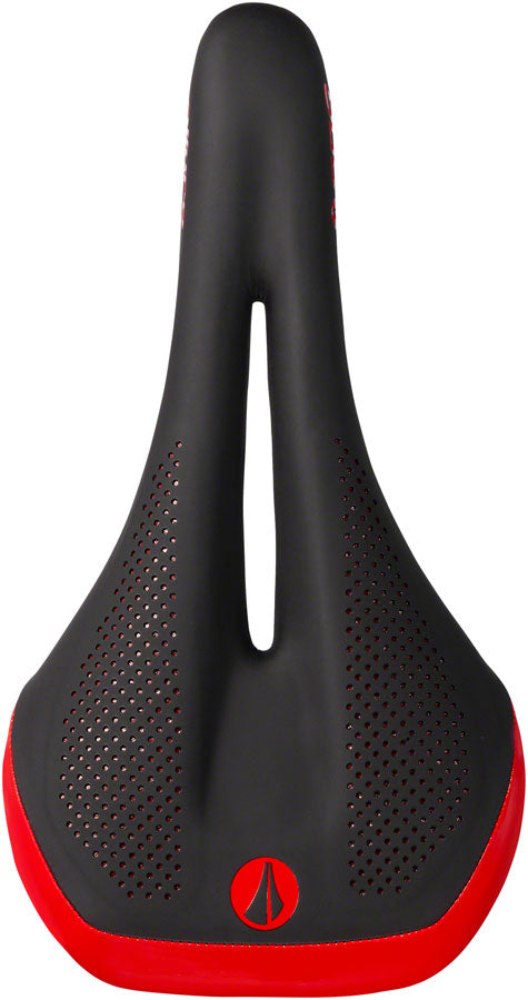 SDG Allure V2 Saddle - Lux-Alloy Black/Red-Goodwynn&#39;sGoodwynn&#39;s