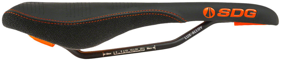 SDG Radar Saddle - Lux-Alloy Black/Orange