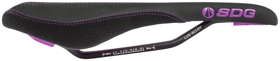 SDG Radar Saddle - Lux-Alloy Black/Purple