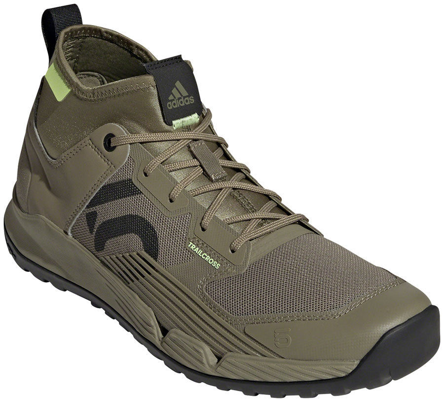 Five Ten Trailcross XT Flat Shoes - Mens Orbit Green/Carbon/Pulse Lime 7.5