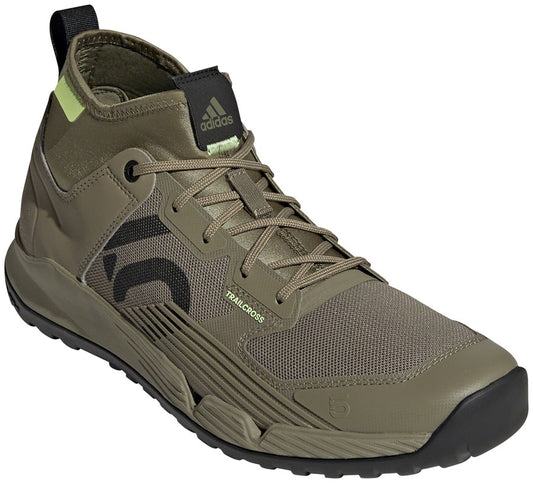 Five Ten Trailcross XT Flat Shoes - Mens Orbit Green/Carbon/Pulse Lime 7.5-Goodwynn's