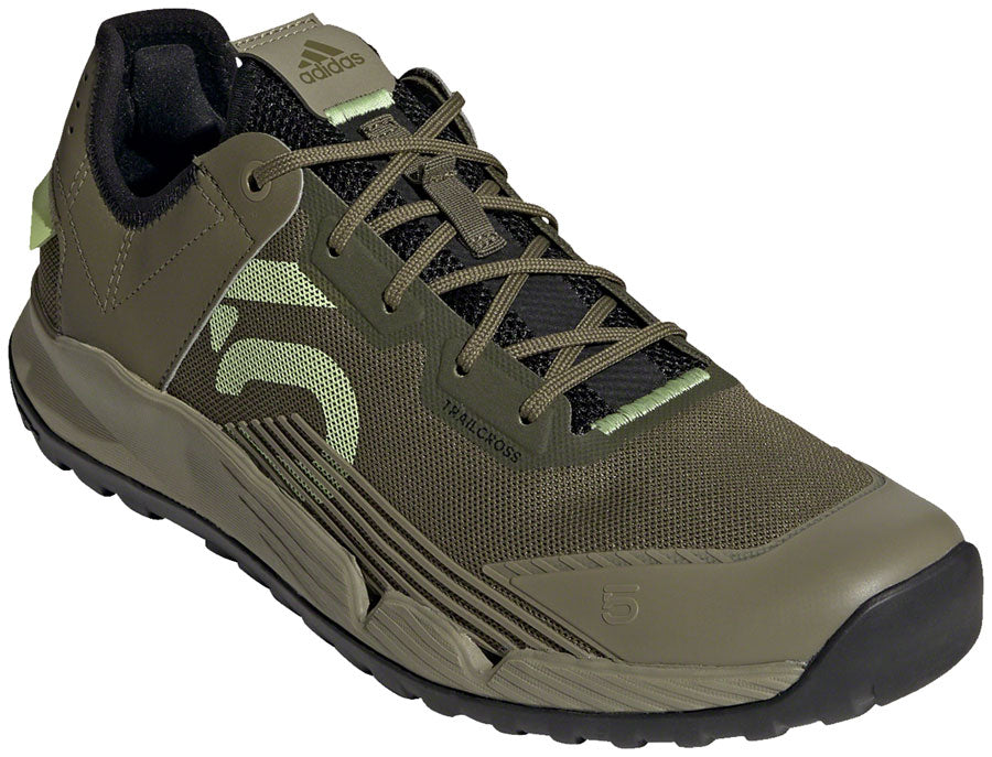 Five Ten Trailcross LT Flat Shoes - Mens Focus Olive/Pulse Lime/Orbit Green 6-Goodwynn&#39;sGoodwynn&#39;s