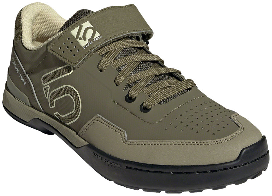 Five Ten Kestrel Lace Mountain Clipless Shoes - Mens Focus Olive/Sandy Beige/Orbit Green 6-Goodwynn&#39;sGoodwynn&#39;s