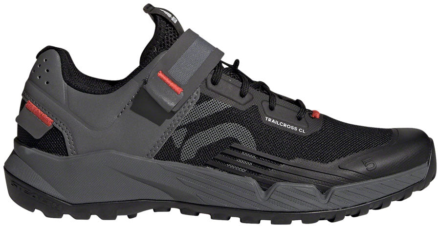 Five Ten Trailcross Mountain Clipless Shoes - Womens Core BLK/Gray Three/Red 5.5-Goodwynn&#39;sGoodwynn&#39;s