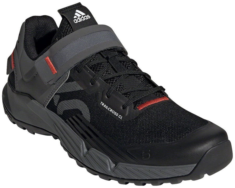 Five Ten Trailcross Mountain Clipless Shoes - Womens Core BLK/Gray Three/Red 5.5