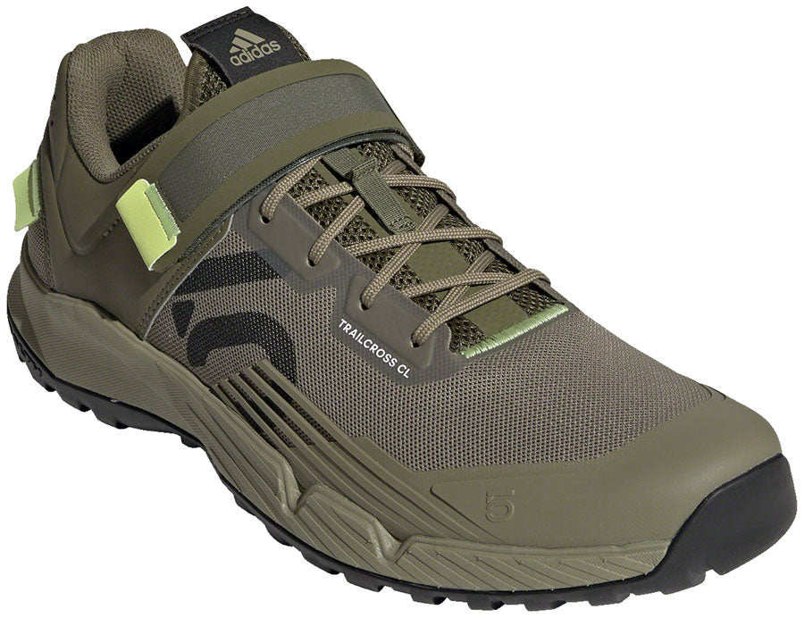 Five Ten Trailcross Mountain Clipless Shoes - Mens Orbit Green/Carbon/Pulse Lime 6-Goodwynn&#39;sGoodwynn&#39;s