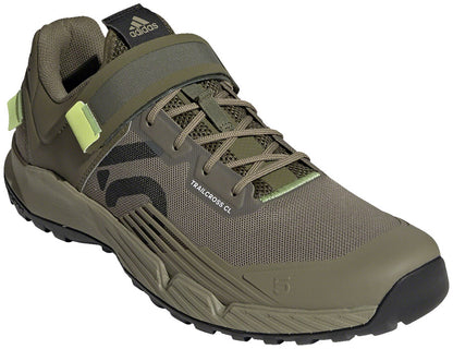 Five Ten Trailcross Mountain Clipless Shoes - Mens Orbit Green/Carbon/Pulse Lime 12