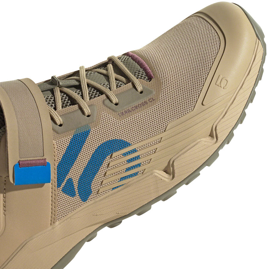 Five Ten Trailcross Mountain Clipless Shoes - Mens Beige Tone/Blue Rush/Orbit Green 6-Goodwynn&#39;sGoodwynn&#39;s