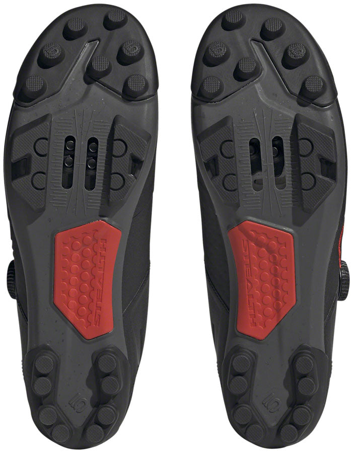 Five Ten Kestrel BOA Mountain Clipless Shoes - Mens Core BLK/Gray Six/Gray Four 7.5