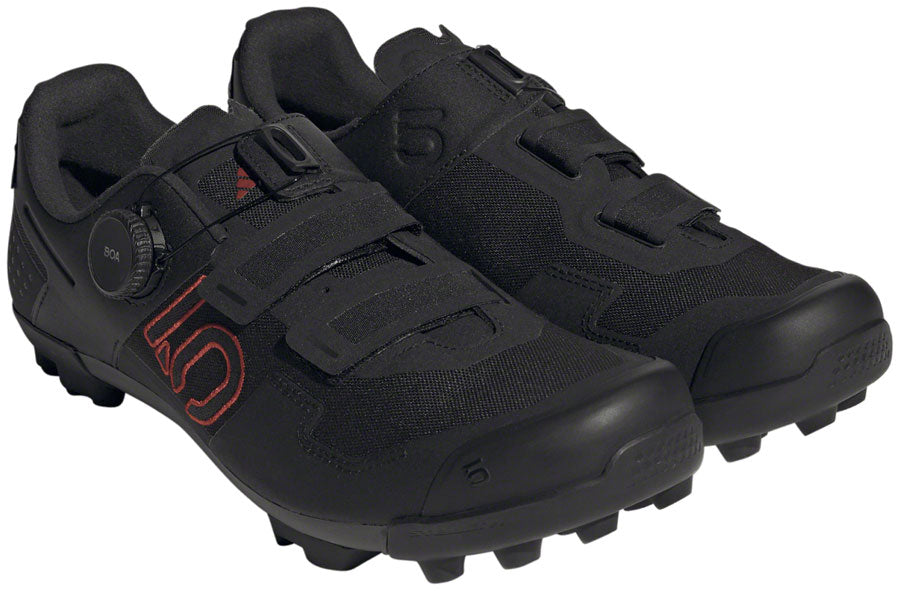 Five Ten Kestrel BOA Mountain Clipless Shoes - Mens Core BLK/Gray Six/Gray Four 8.5