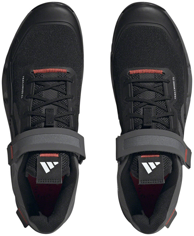 Five Ten Trailcross Mountain Clipless Shoes - Mens Core BLK/Gray Three/Red 6