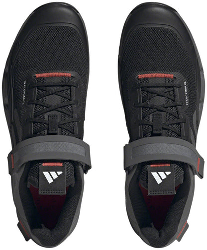 Five Ten Trailcross Mountain Clipless Shoes - Mens Core BLK/Gray Three/Red 7.5