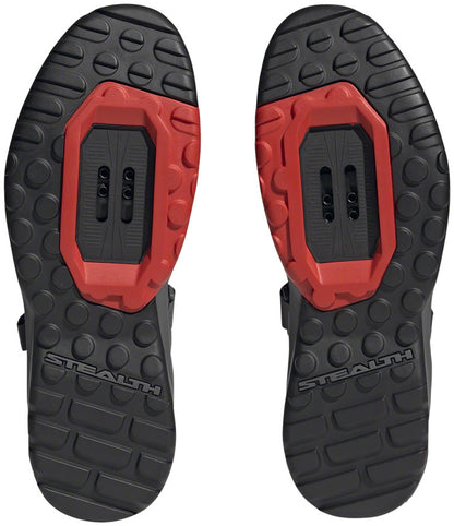 Five Ten Trailcross Mountain Clipless Shoes - Mens Core BLK/Gray Three/Red 12.5