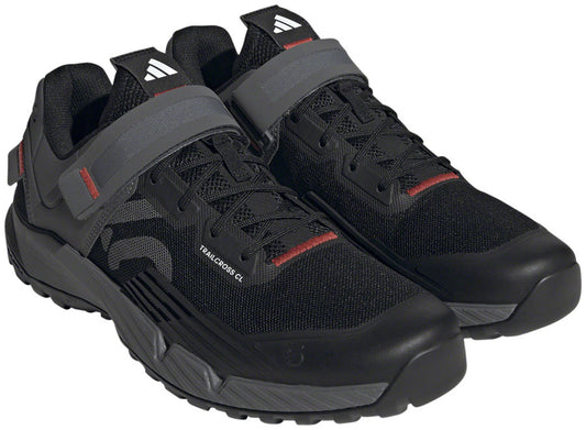 Five Ten Trailcross Mountain Clipless Shoes - Mens Core BLK/Gray Three/Red 6-Goodwynn's