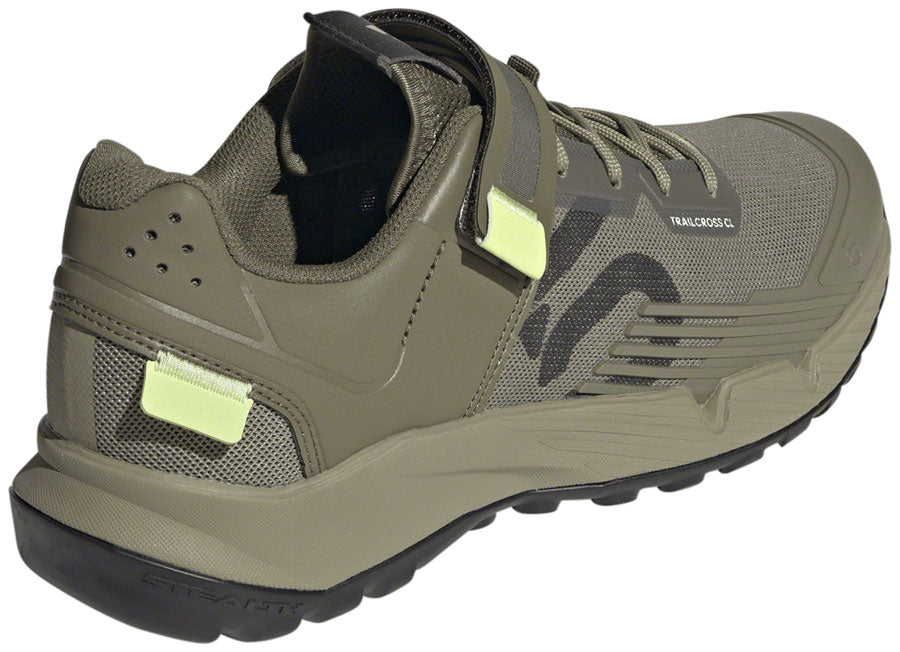 Five Ten Trailcross Mountain Clipless Shoes - Mens Orbit Green/Carbon/Core BLK 7