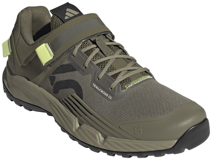 Five Ten Trailcross Mountain Clipless Shoes - Mens Orbit Green/Carbon/Core BLK 7.5