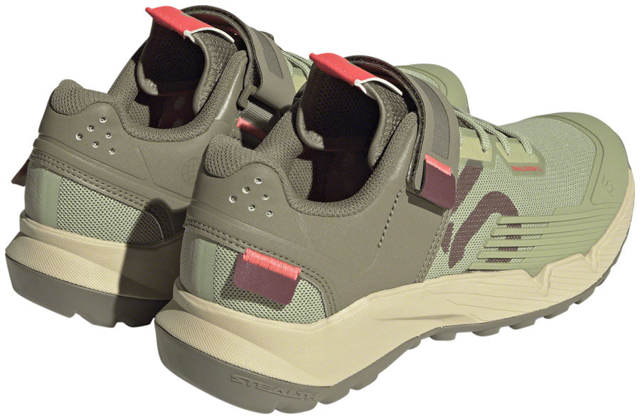 Five Ten Trailcross Mountain Clipless Shoes - Womens Magic Lime/Quiet Crimson/Orbit Green 5.5