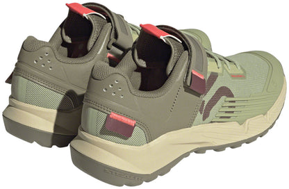 Five Ten Trailcross Mountain Clipless Shoes - Womens Magic Lime/Quiet Crimson/Orbit Green 9.5