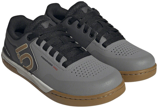 Five Ten Freerider Pro Flat Shoes - Mens Gray Three/Bronze/Core Black 13-Goodwynn's