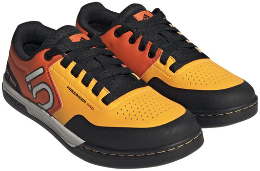 Five Ten Freerider Pro Flat Shoes - Mens Solar Gold/Ftwr White/Impact Orange 11.5-Goodwynn's