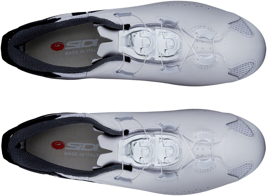 Sidi Shot 2S Road Shoes - Mens White/Black 40.5-Goodwynn&#39;sGoodwynn&#39;s