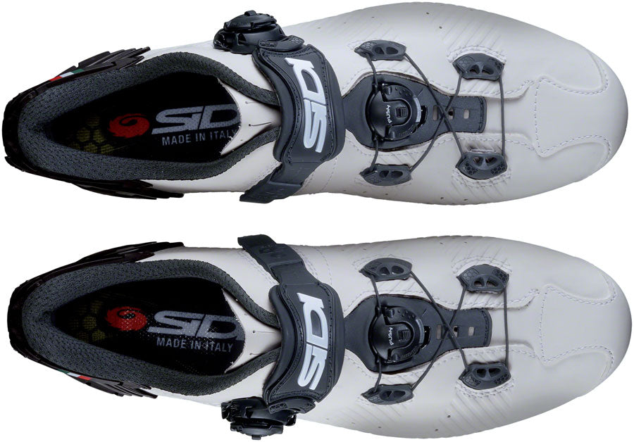 Sidi Wire 2S Road Shoes - Mens White/Black 40