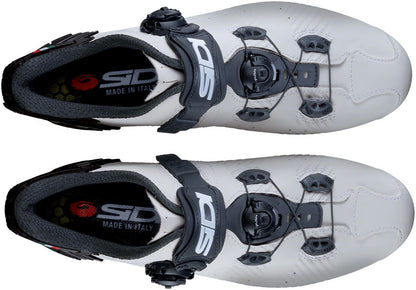 Sidi Wire 2S Road Shoes - Mens White/Black 40