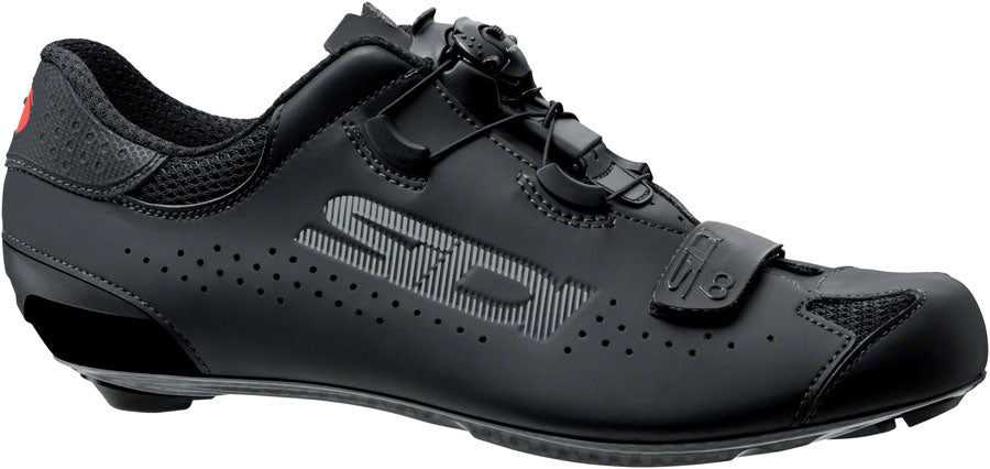 Sidi Sixty Road Shoes - Mens Black/Black 46.5-Goodwynn&#39;sGoodwynn&#39;s