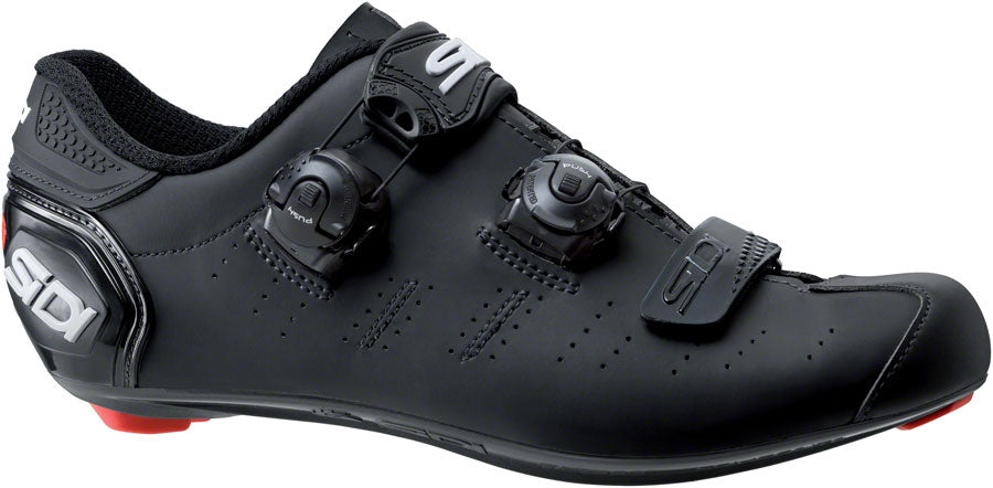 Sidi Ergo 5 Mega Road Shoes - Mens Matte Black 45.5-Goodwynn&#39;sGoodwynn&#39;s