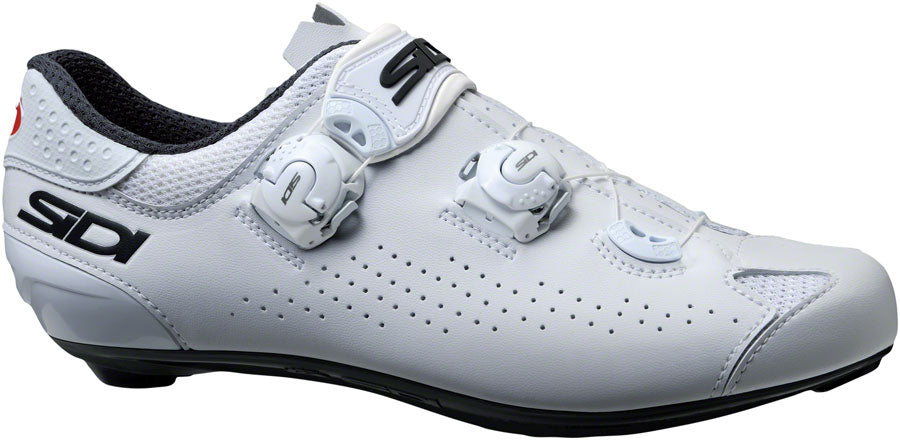 Sidi Genius 10  Road Shoes - Mens White/White 40