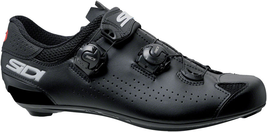 Sidi Genius 10  Road Shoes - Mens Black/Black 40-Goodwynn&#39;sGoodwynn&#39;s