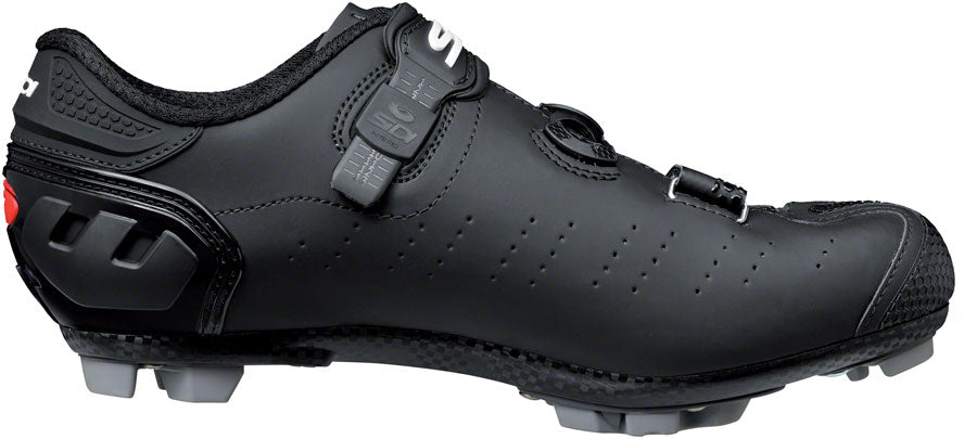 Sidi Dragon 5 Mega Mountain Clipless Shoes - Mens Matte Black 45.5