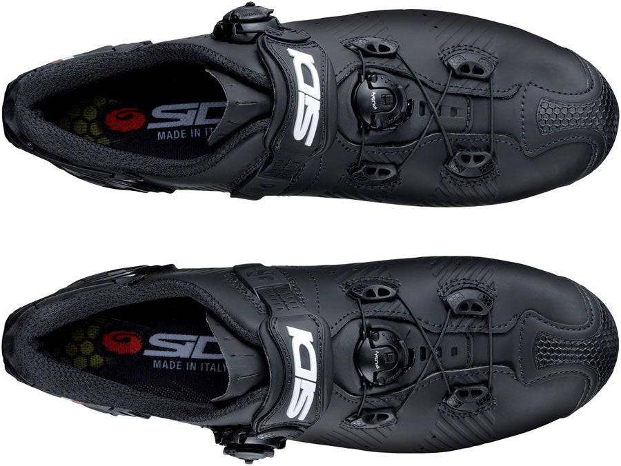 Sidi Dragon 5 Mega Mountain Clipless Shoes - Mens Matte Black 45.5