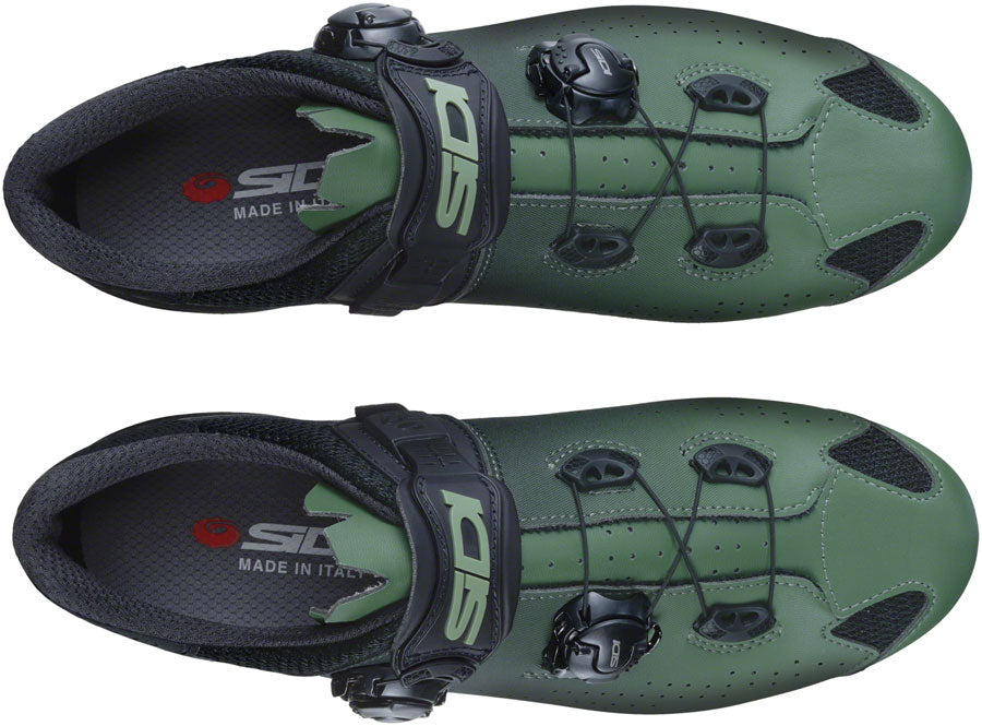 Sidi Eagle 10 Mountain Clipless Shoes - Mens Green/Black 42