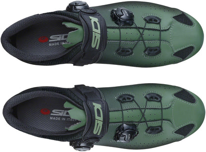 Sidi Eagle 10 Mountain Clipless Shoes - Mens Green/Black 43.5