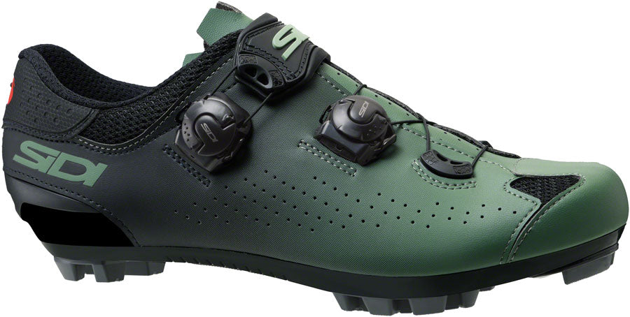 Sidi Eagle 10 Mountain Clipless Shoes - Mens Green/Black 44.5-Goodwynn&#39;sGoodwynn&#39;s