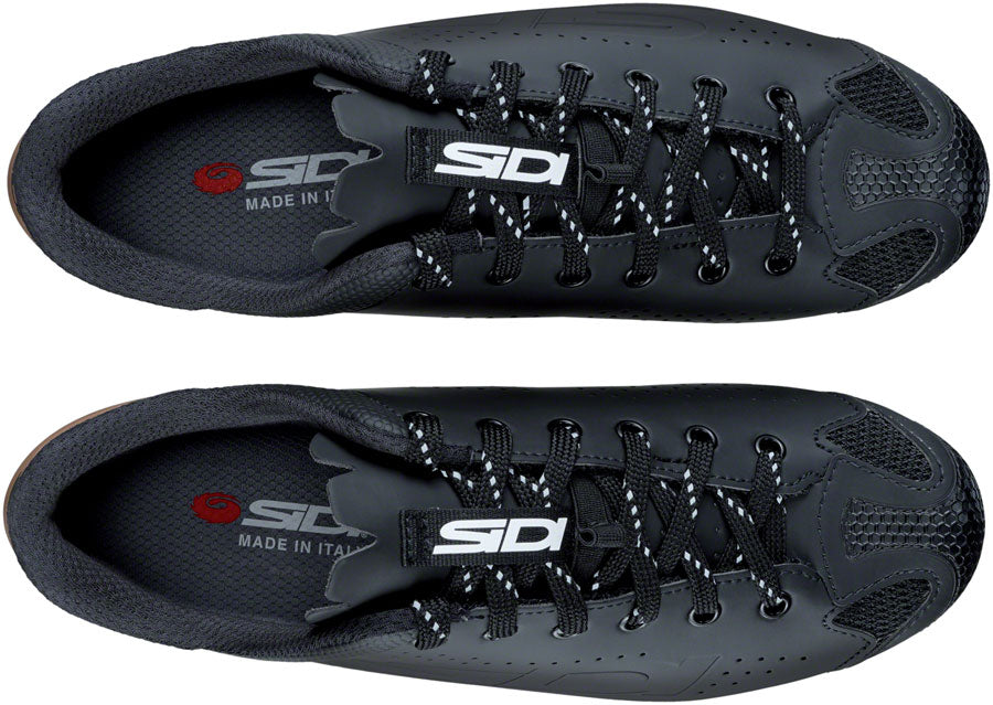 Sidi Dust Shoelace Mountain Clipless Shoes - Mens Black 40