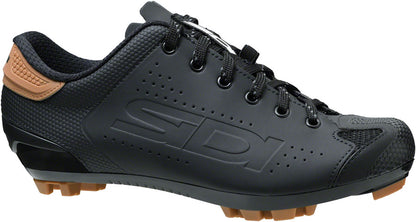 Sidi Dust Shoelace Mountain Clipless Shoes - Mens Black 40