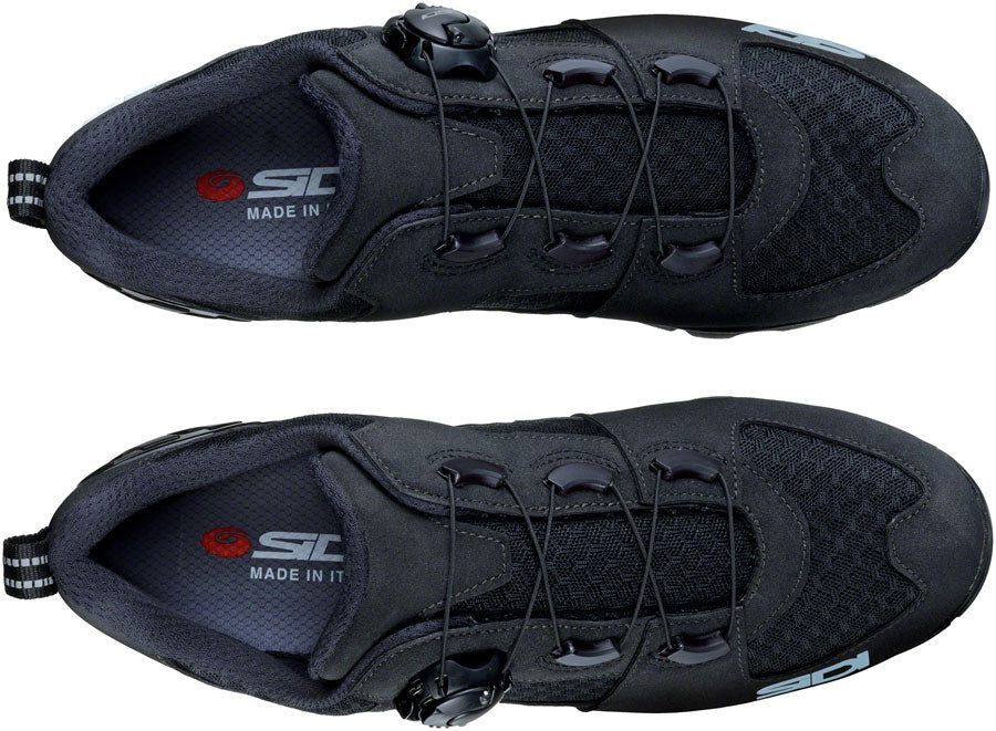 Sidi Turbo Mountain Clipless Shoes - Mens Black/Black 40